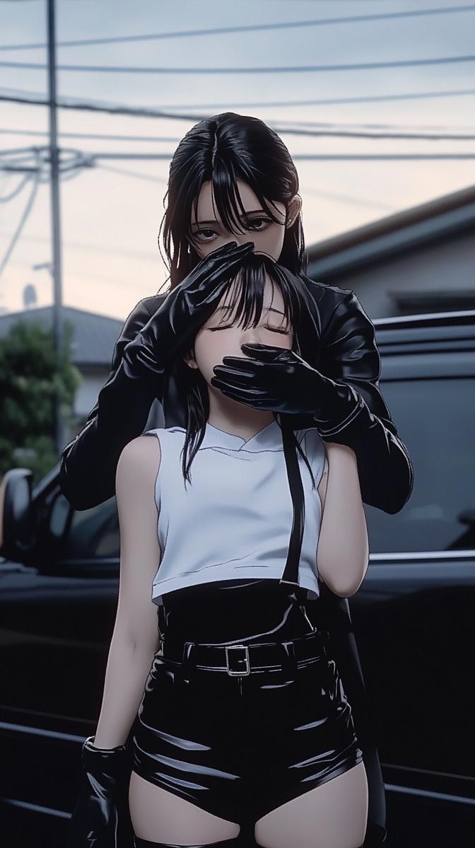 暗部のお姉さん、任務遂行中