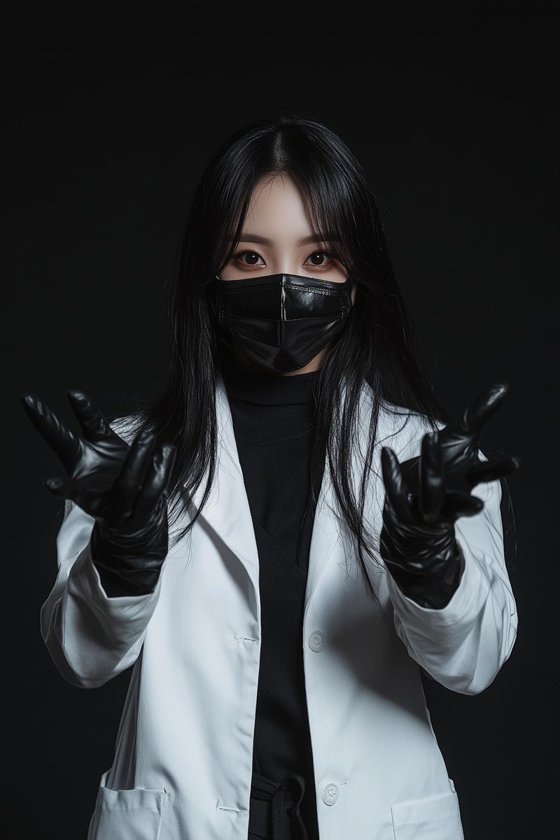 悪の組織 人体改造を執行する女隊員