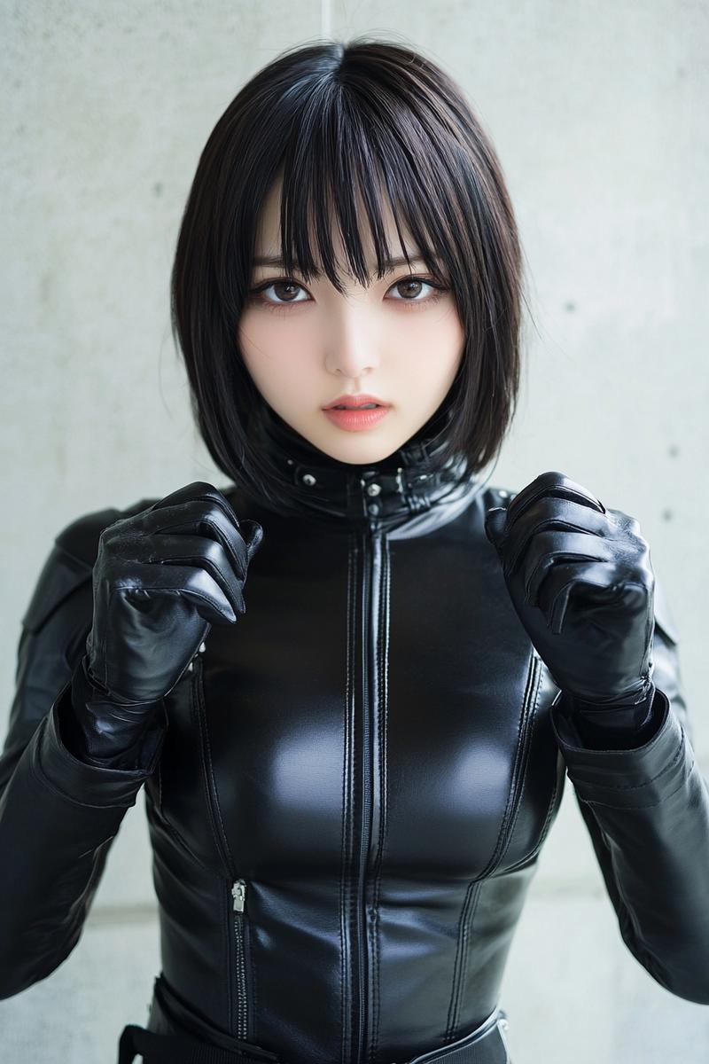 暗部お姉さん冬季作戦服