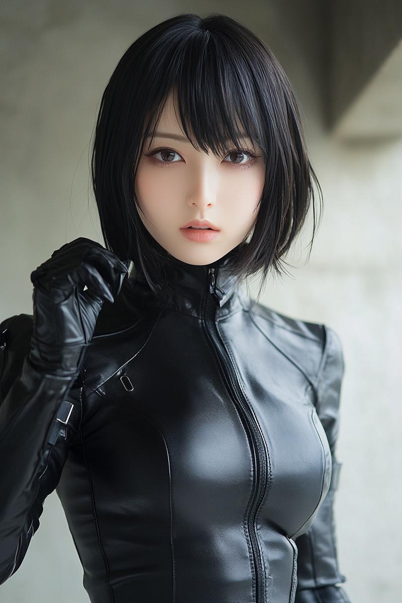 暗部お姉さん冬季作戦服
