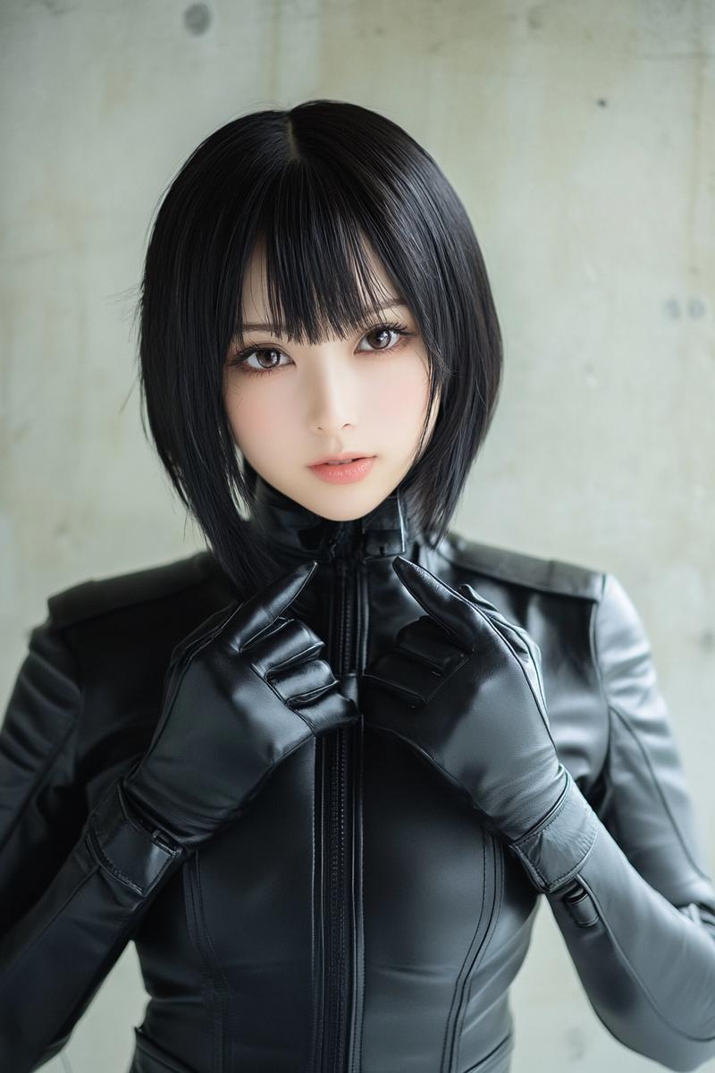 暗部お姉さん冬季作戦服