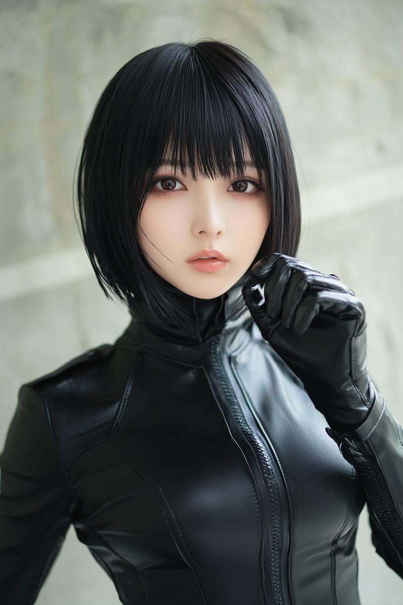 暗部お姉さん冬季作戦服