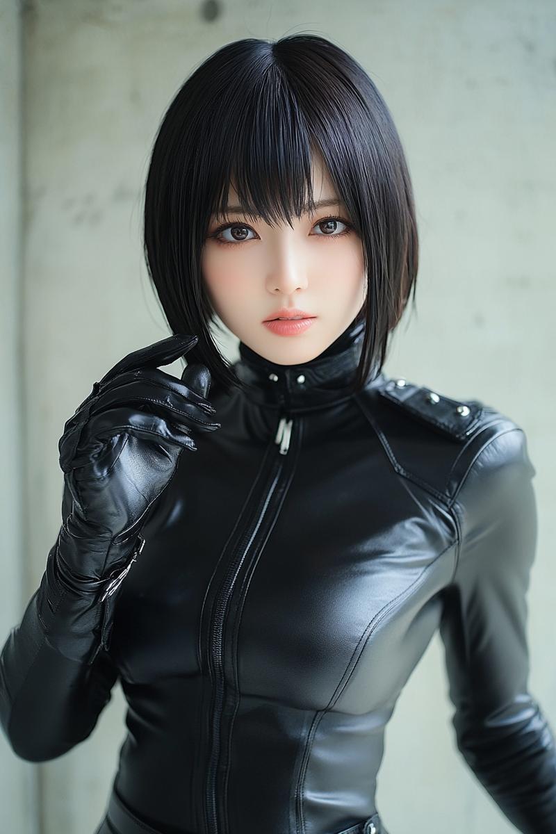 暗部お姉さん冬季作戦服