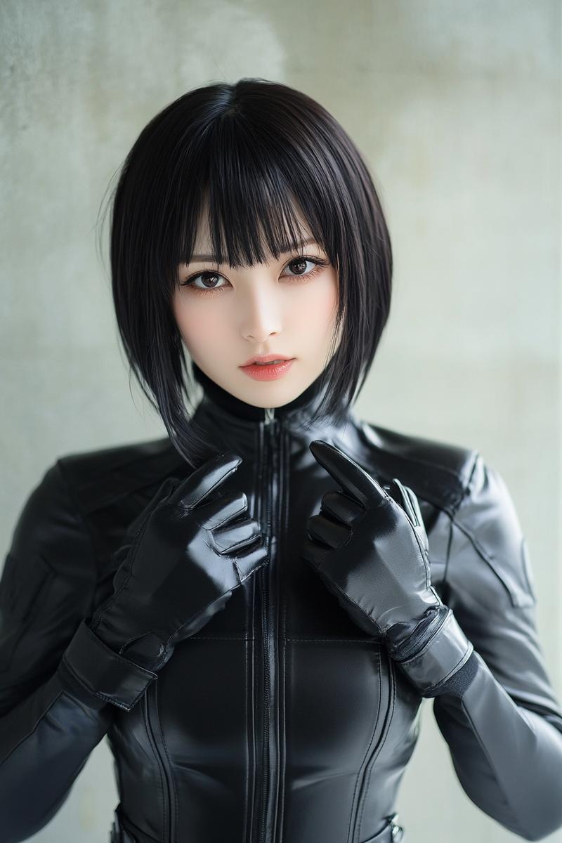 暗部お姉さん冬季作戦服