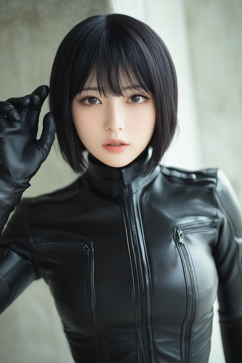 暗部お姉さん冬季作戦服