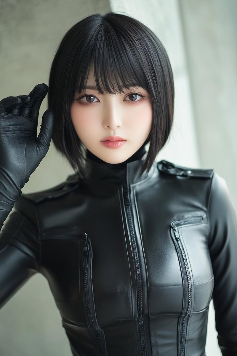 暗部お姉さん冬季作戦服