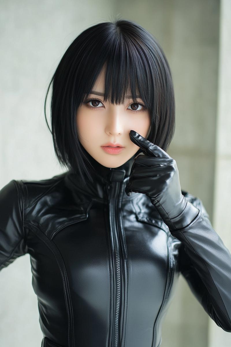 暗部お姉さん冬季作戦服