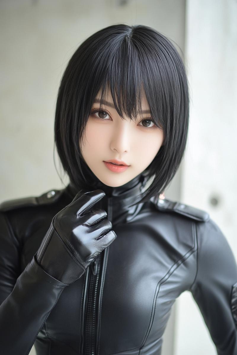 暗部お姉さん冬季作戦服