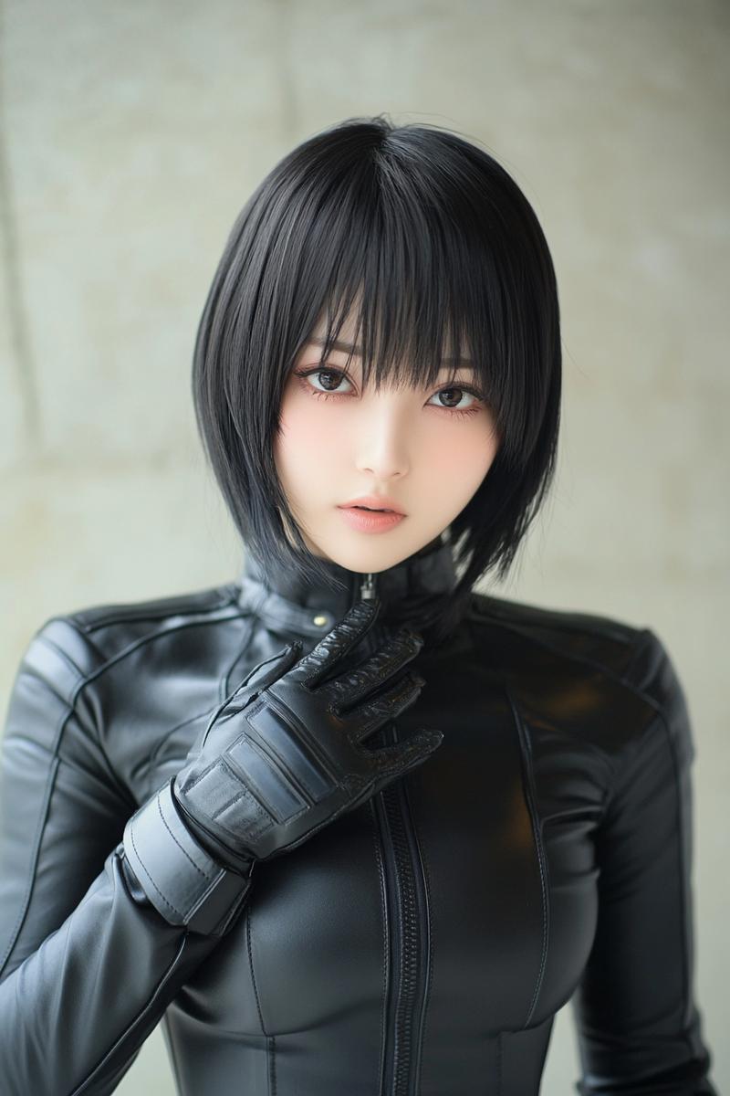 暗部お姉さん冬季作戦服