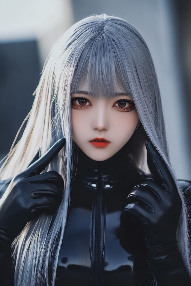 暗部お姉さん冬季作戦服