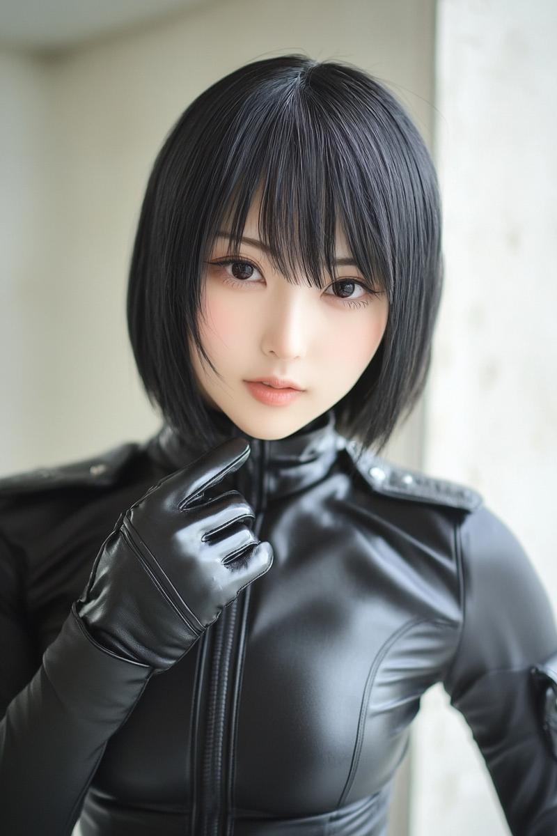 暗部お姉さん冬季作戦服
