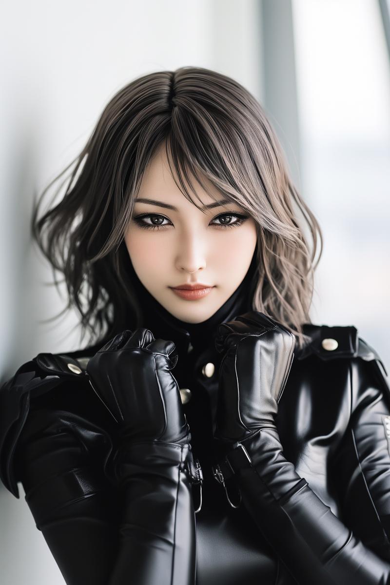 暗部のお姉さん冬季作戦服
