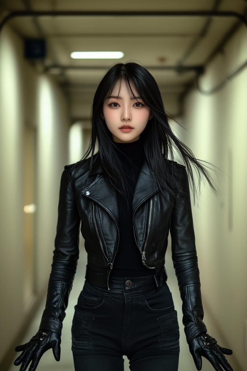 女性ライダー風コスチューム