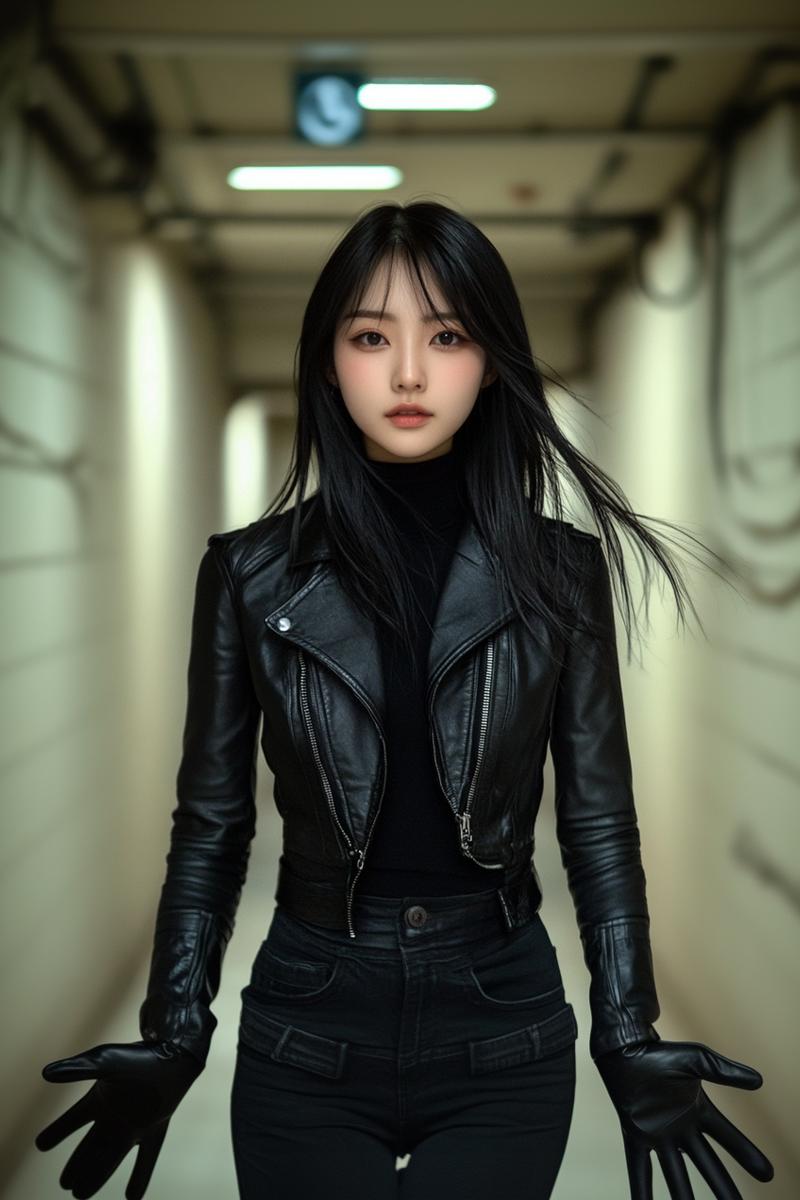 女性ライダー風コスチューム