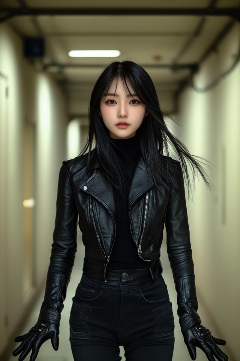 女性ライダー風コスチューム