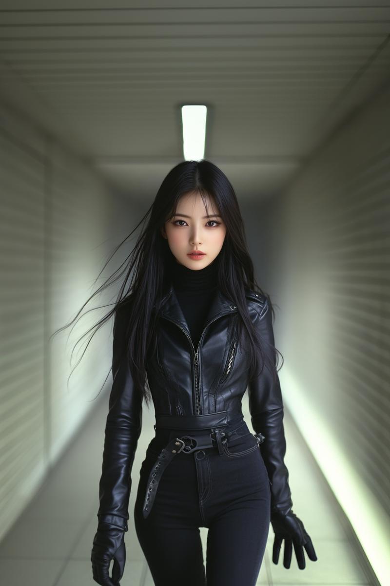 女性ライダー風コスチューム