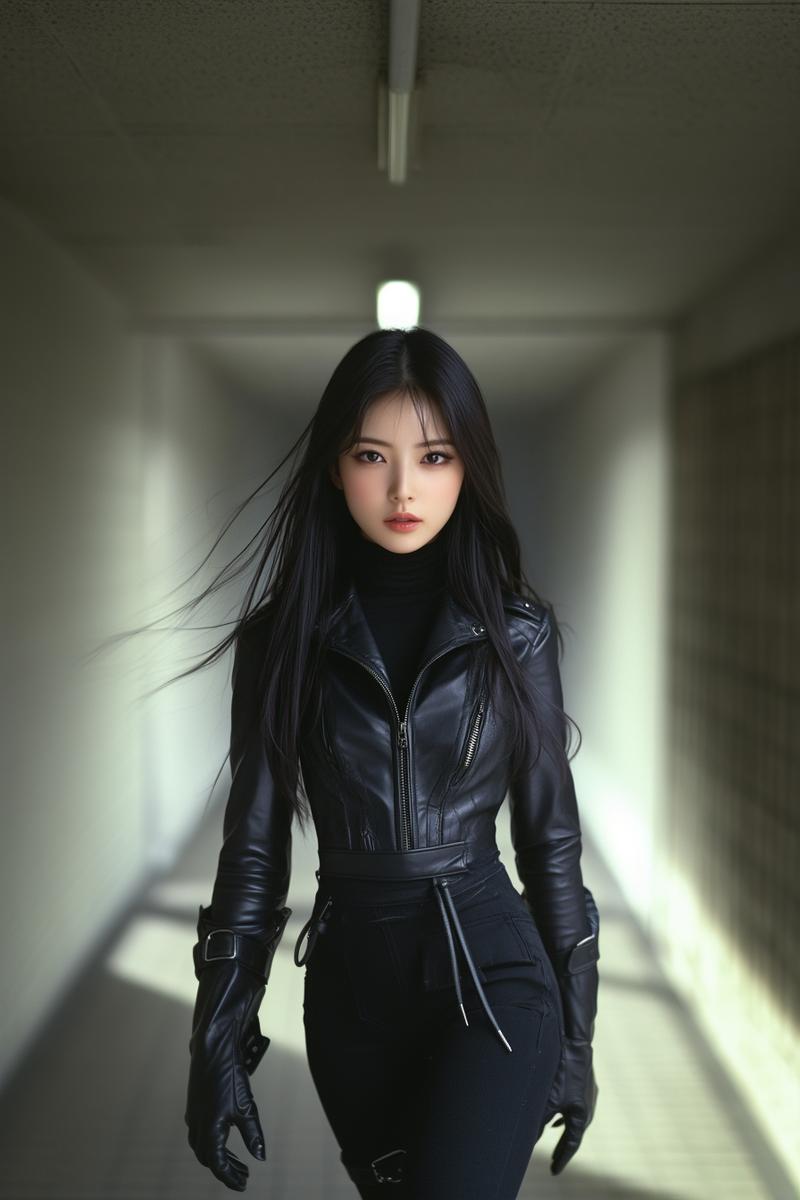 女性ライダー風コスチューム