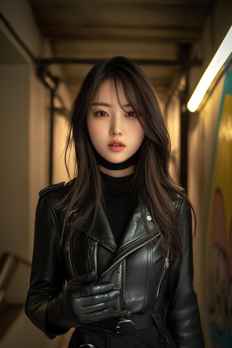 女性ライダー風コスチューム