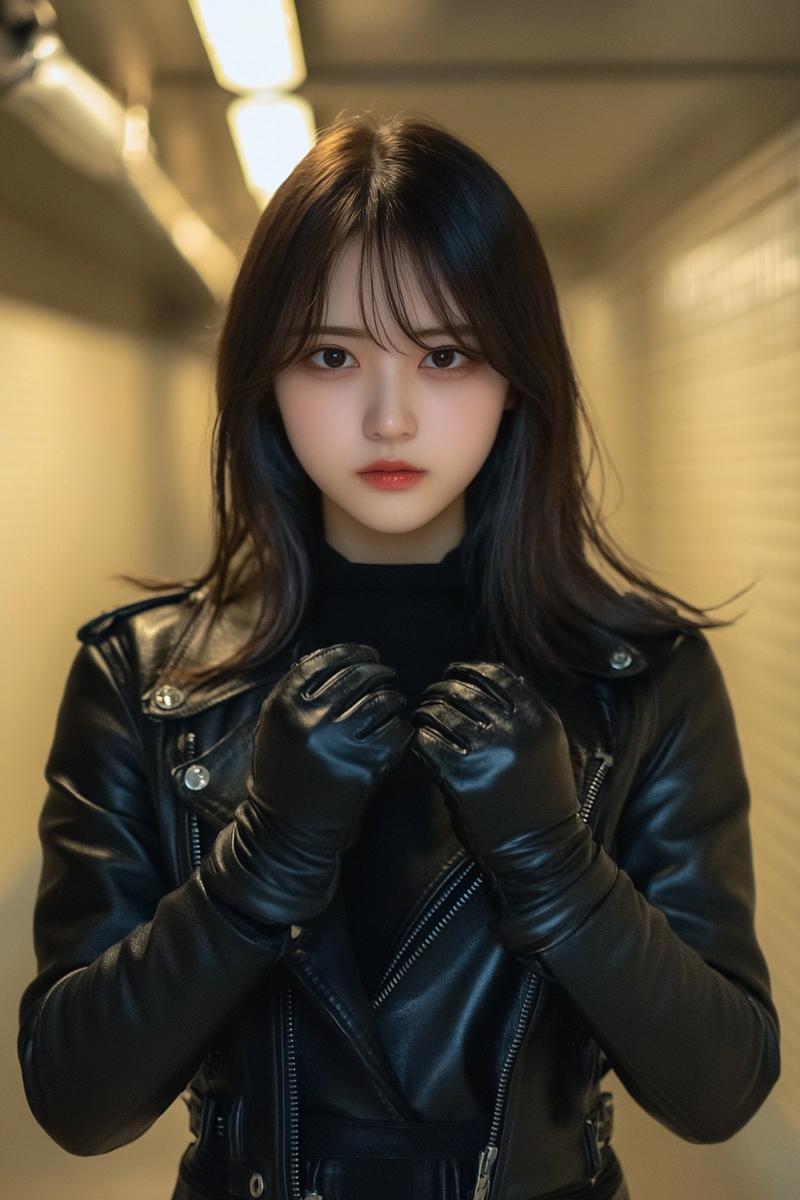 女性ライダー風コスチューム